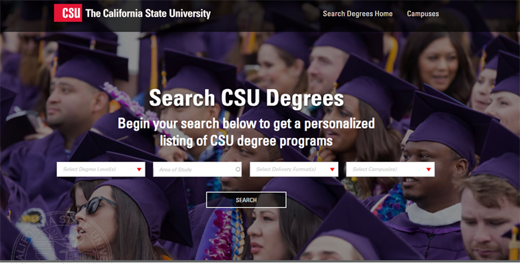 CSU Degree Search